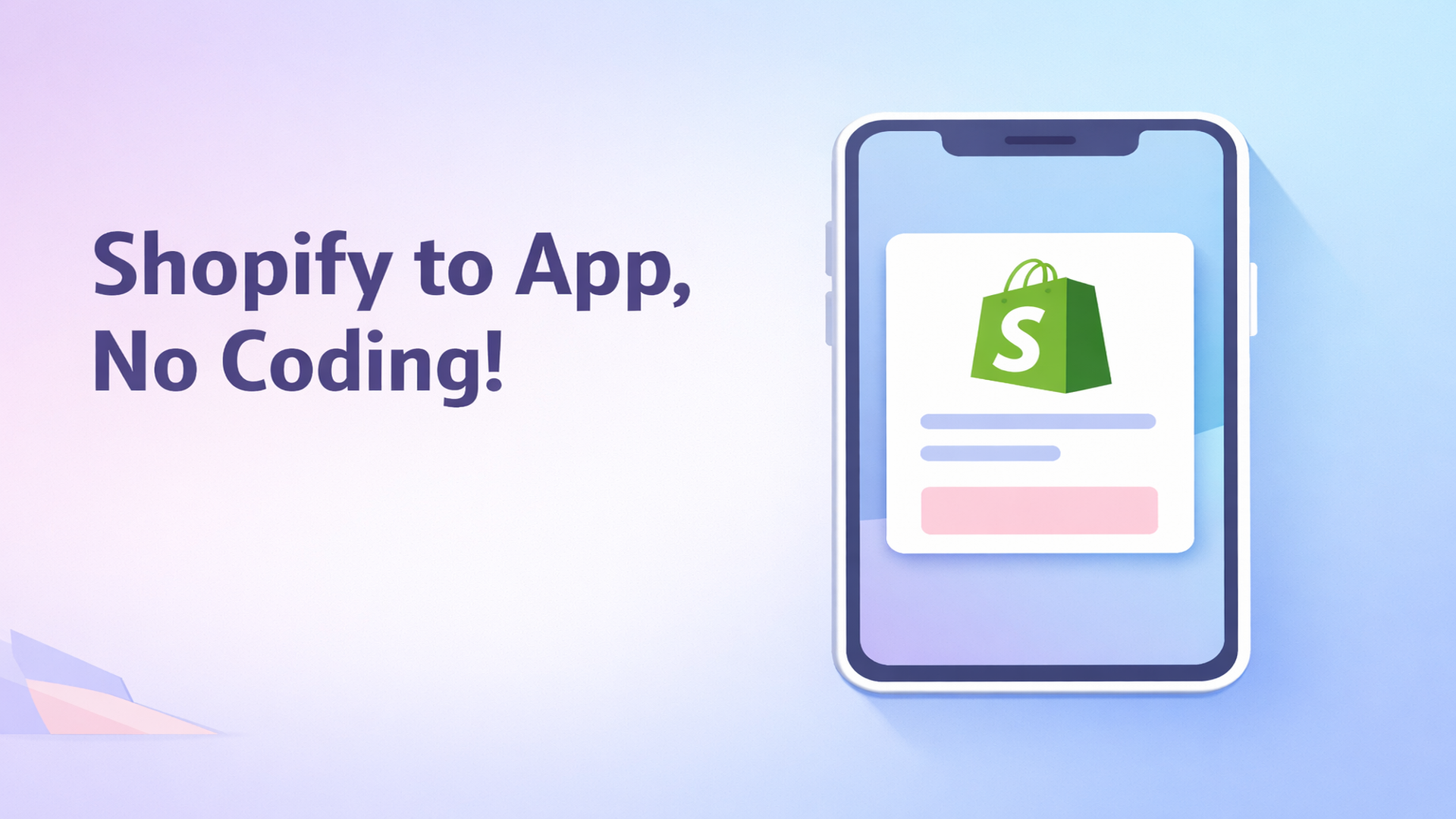 Convert Your Shopify Store to an App Without Coding